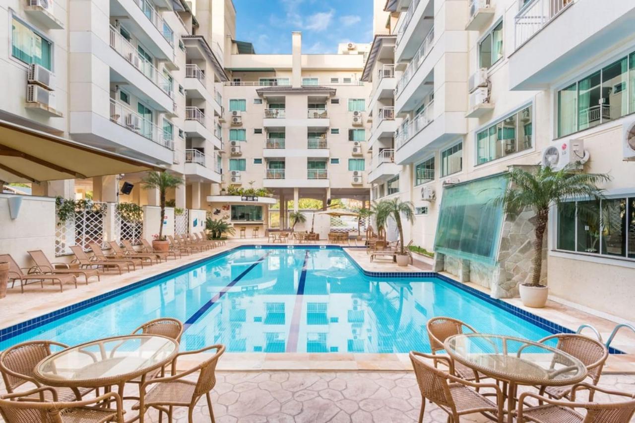 Flat Com Piscina Termica No Bombinhas Summer Beach エクステリア 写真